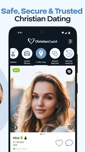 ChristianCupid ڈاؤن لوڈ کریں – مسیحی سنگلز کے لیے بہترین ڈیٹنگ ایپ - Screenshot 6