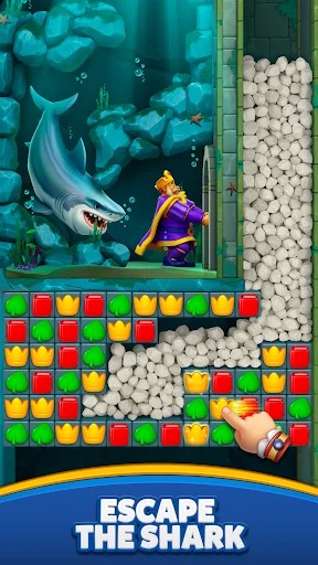 Royal Match ڈاؤن لوڈ کریں – کنگ رابرٹ کے محل کو سجائیں اور پہیلیاں حل کریں - Screenshot 7