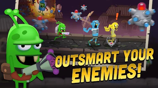 Zombie Catchers ڈاؤن لوڈ کریں – زومبی کا شکار کریں اور جوس بنائیں - Screenshot 4
