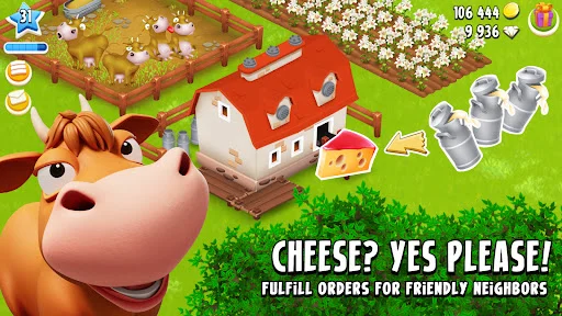 Hay Day ڈاؤن لوڈ کریں – فارمنگ سمیلیٹر گیم مفت ڈاؤن لوڈ - Screenshot 5