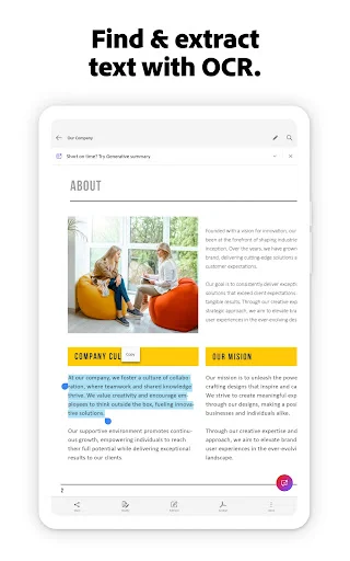 Adobe Scan AI PDF Scanner ڈاؤن لوڈ کریں – بہترین OCR ایپ - Screenshot 13