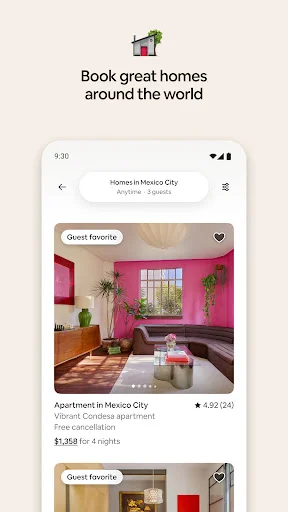 Airbnb ایپ ڈاؤن لوڈ کریں – دنیا بھر میں رہائش اور تجربات بک کریں - Screenshot 2