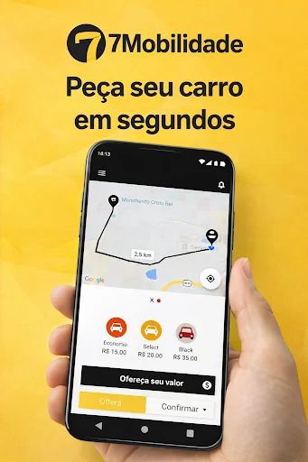 7 Mobilidade – Passageiros ڈاؤن لوڈ کریں – محفوظ اور تیز سفر - Screenshot 5