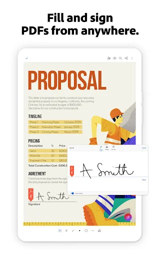 Adobe Acrobat Reader ڈاؤن لوڈ کریں – پی ڈی ایف ایڈیٹنگ کا بہترین ٹول - Screenshot 11