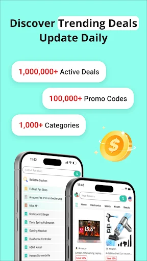 CouponBirds ڈاؤن لوڈ کریں – آن لائن خریداری پر زبردست ڈسکاؤنٹ حاصل کریں - Screenshot 5