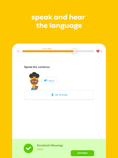 Duolingo ڈاؤن لوڈ کریں – زبان، ریاضی، موسیقی اور شطرنج سیکھیں - Screenshot 12