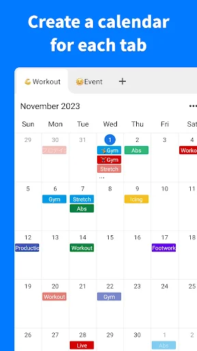 Plan Calendar ڈاؤن لوڈ کریں – شیڈول اور ٹائم مینجمنٹ ایپ - Screenshot 18