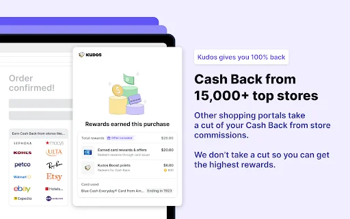 Kudos ڈاؤن لوڈ کریں – آن لائن خریداری پر کیش بیک اور انعامات حاصل کریں - Screenshot 4