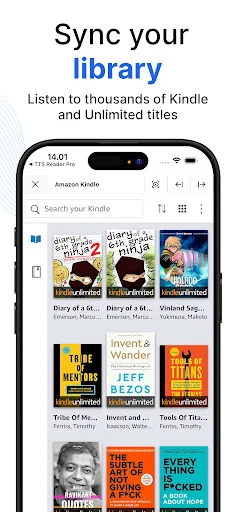 AudioBooks Unlimited to Kindle ڈاؤن لوڈ کریں – آڈیو بکس کا نیا تجربہ - Screenshot 8