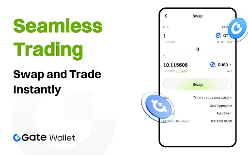 Gate Wallet ڈاؤن لوڈ کریں – Web3 کرپٹو والیٹ اور ملٹی چین سپورٹ - Screenshot 3