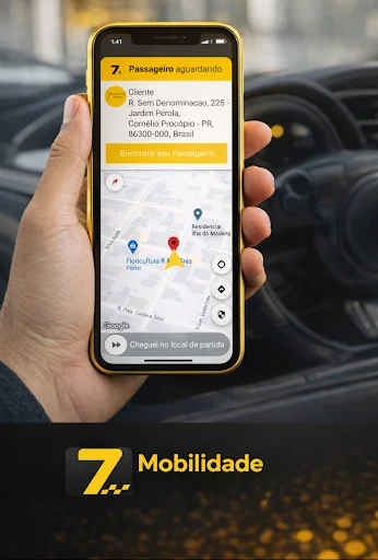 7 Mobilidade – Passageiros ڈاؤن لوڈ کریں – محفوظ اور تیز سفر - Screenshot 3