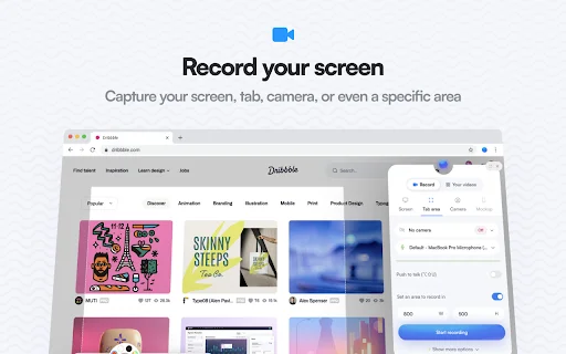 Screenity ڈاؤن لوڈ کریں – بہترین مفت اسکرین ریکارڈر اور ایڈیٹر - Screenshot 1