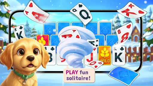 Solitaire Cozy Harvest ڈاؤن لوڈ کریں – کلاسک کارڈ گیم - Screenshot 1