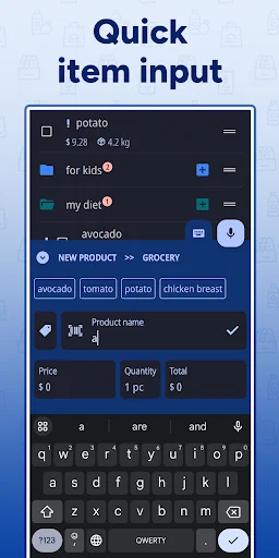 Shopping List – Enchan Li ایپ ڈاؤن لوڈ کریں – خریداری کو آسان بنائیں - Screenshot 5