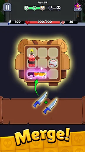 Bagbound Hero ڈاؤن لوڈ کریں – زومبی سروائیول RPG گیم - Screenshot 2