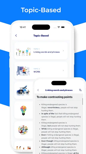 IELTS Vocabulary PRO ڈاؤن لوڈ کریں – آئیلٹس کی تیاری مفت - Screenshot 5