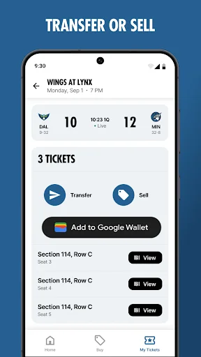 Minnesota Lynx ایپ ڈاؤن لوڈ کریں – ٹکٹ اور تازہ ترین اپ ڈیٹس - Screenshot 6
