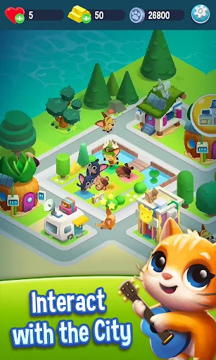 Pet Rescue Saga ڈاؤن لوڈ کریں – بہترین پالتو جانوروں کو بچانے والا گیم - Screenshot 4