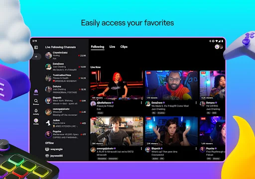Twitch ڈاؤن لوڈ کریں – لائیو سٹریمنگ اور گیمنگ کا بہترین تجربہ - Screenshot 13