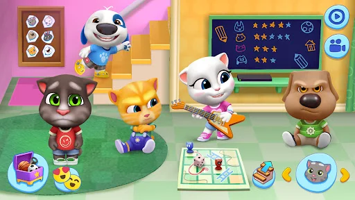 My Talking Tom Friends ڈاؤن لوڈ کریں – بچوں کے لیے بہترین تفریحی گیم - Screenshot 11