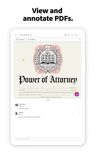 Adobe Acrobat Reader ڈاؤن لوڈ کریں – پی ڈی ایف ایڈیٹنگ کا بہترین ٹول - Screenshot 13