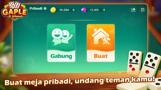 K Aliansi Gaple–Domino Online ڈاؤن لوڈ کریں – بہترین انڈونیشی کارڈ گیم - Screenshot 2