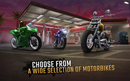 Moto Rider GO: Highway Traffic ڈاؤن لوڈ کریں – بہترین بائیک ریسنگ گیم - Screenshot 12