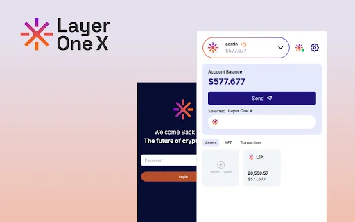 x_Wallet ڈاؤن لوڈ کریں – جدید ترین ملٹی چین کرپٹو والیٹ - Screenshot 2