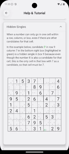 Sudoku Trainer ڈاؤن لوڈ کریں – سوڈوکو ماسٹر بنیں اور گیم جیتیں - Screenshot 8