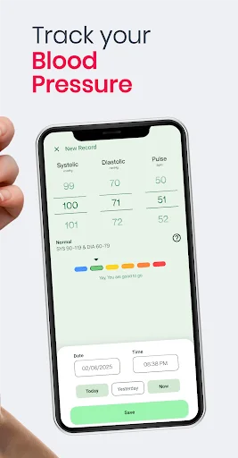 Blood Pressure App: BP Logger ڈاؤن لوڈ کریں – بلڈ پریشر مانیٹر - Screenshot 12