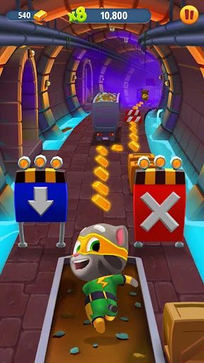 Talking Tom Gold Run ڈاؤن لوڈ کریں – بہترین لامتناہی رننگ گیم - Screenshot 13