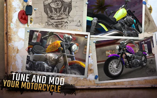 Moto Rider GO: Highway Traffic ڈاؤن لوڈ کریں – بہترین بائیک ریسنگ گیم - Screenshot 4
