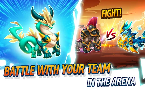 Dragon City: Mobile Adventure ڈاؤن لوڈ کریں – ڈریگن پالیں اور لڑیں - Screenshot 8
