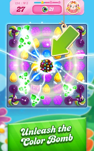 Candy Crush Saga ڈاؤن لوڈ کریں – مزیدار کینڈی پزل گیم مفت - Screenshot 7