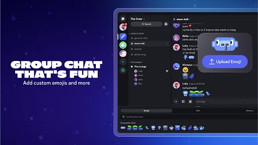 Discord ڈاؤن لوڈ کریں – دوستوں کے ساتھ چیٹ اور گیمنگ کا بہترین پلیٹ فارم - Screenshot 7