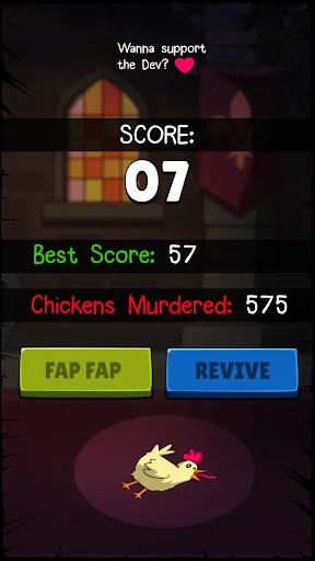 Fap Fap Chicken – Tsunami ڈاؤن لوڈ کریں – دلچسپ آرکیڈ گیم - Screenshot 13