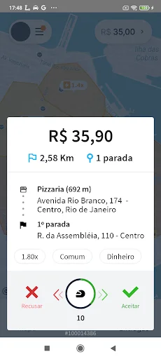 IGO DELIVERY – Entregador ڈاؤن لوڈ کریں – موٹر سائیکل ڈرائیوروں کے لیے محفوظ اور تیز ایپ - Screenshot 3