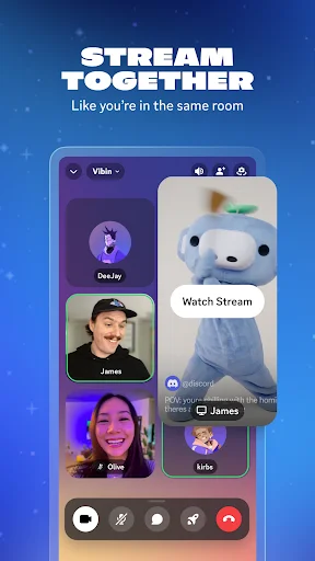 Discord ڈاؤن لوڈ کریں – دوستوں کے ساتھ چیٹ اور گیمنگ کا بہترین پلیٹ فارم - Screenshot 2
