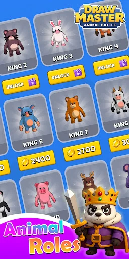 Draw & Smash Animal Cars 3D ڈاؤن لوڈ کریں – تخلیقی جنگی کھیل - Screenshot 3