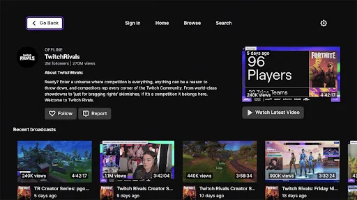 Twitch ڈاؤن لوڈ کریں – لائیو سٹریمنگ اور گیمنگ کا بہترین تجربہ - Screenshot 20