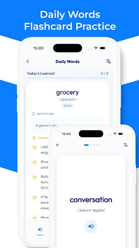 IELTS Vocabulary PRO ڈاؤن لوڈ کریں – آئیلٹس کی تیاری مفت - Screenshot 2