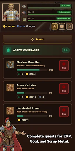 Gladia2 آن لائن MMO ٹیکسٹ آر پی جی – مفت ڈاؤن لوڈ کریں - Screenshot 7