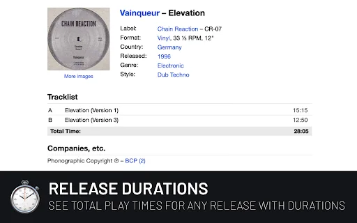 Discogs Enhancer ڈاؤن لوڈ کریں – ونائل کلیکشن اور مارکیٹ پلیس ٹولز - Screenshot 5