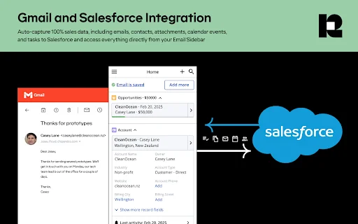 Revenue Grid برائے Salesforce اور Gmail ڈاؤن لوڈ کریں - Screenshot 1