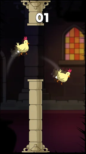 Fap Fap Chicken – Tsunami ڈاؤن لوڈ کریں – دلچسپ آرکیڈ گیم - Screenshot 1