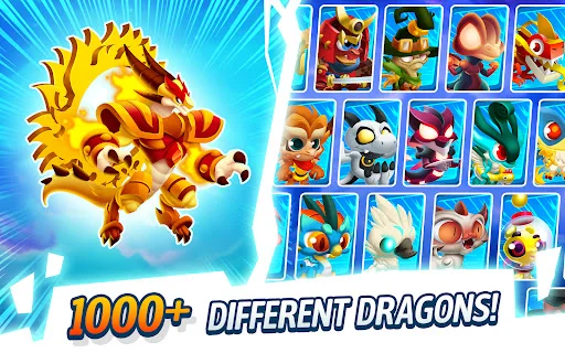 Dragon City: Mobile Adventure ڈاؤن لوڈ کریں – ڈریگن پالیں اور لڑیں - Screenshot 7