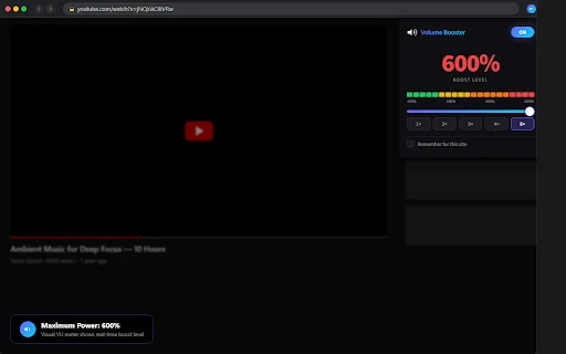 Volume Booster ڈاؤن لوڈ کریں – آڈیو کو 600% تک بڑھائیں - Screenshot 5