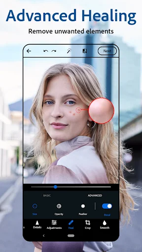Photoshop Express ڈاؤن لوڈ کریں – اینڈرائیڈ کے لیے بہترین فوٹو ایڈیٹر - Screenshot 8