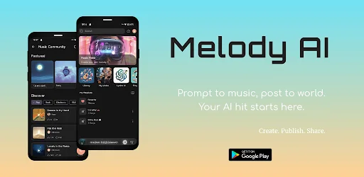 Melody AI Music Maker ڈاؤن لوڈ کریں – متن سے گانا بنائیں - Screenshot 10