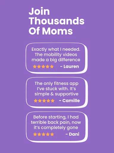 FitMama: Pregnancy & Postnatal ایپ ڈاؤن لوڈ کریں – خواتین کے لیے بہترین ورزشیں - Screenshot 14